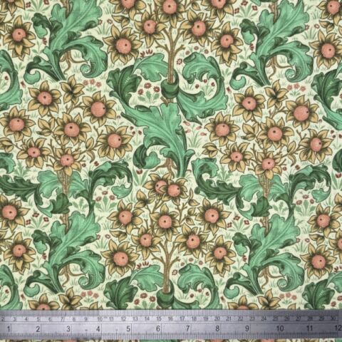 William Morris Orchid Coated Tablecloth Water Resistant Outdoor