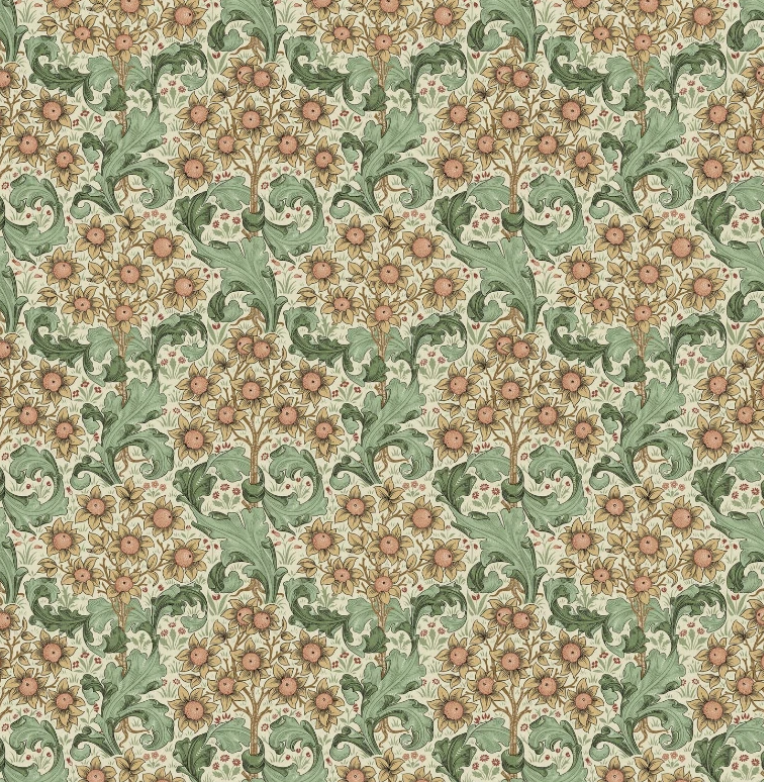 William Morris Orchid Floral Buttercup Cushion Cover