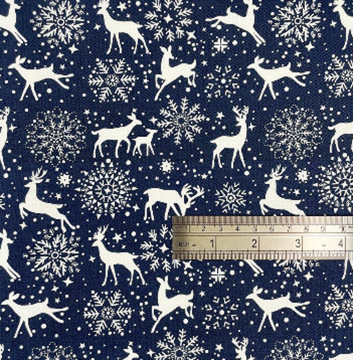 Christmas Table Runner Reindeer , Christmas Napkin Red , Blue , Grey 36" 48" 54" 60" 64" 72" 84" 96" 104" Handmade - CushionCoverAndDecor