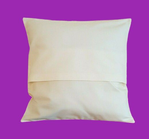 Cushion Cover 10" 12" 14" 16" 17" 18" 20" 22" 24" 26" Clarke & Clarke Nissa Heathe Purple Mustard Leaves Design 100% Cotton Handmade - CushionCoverAndDecor