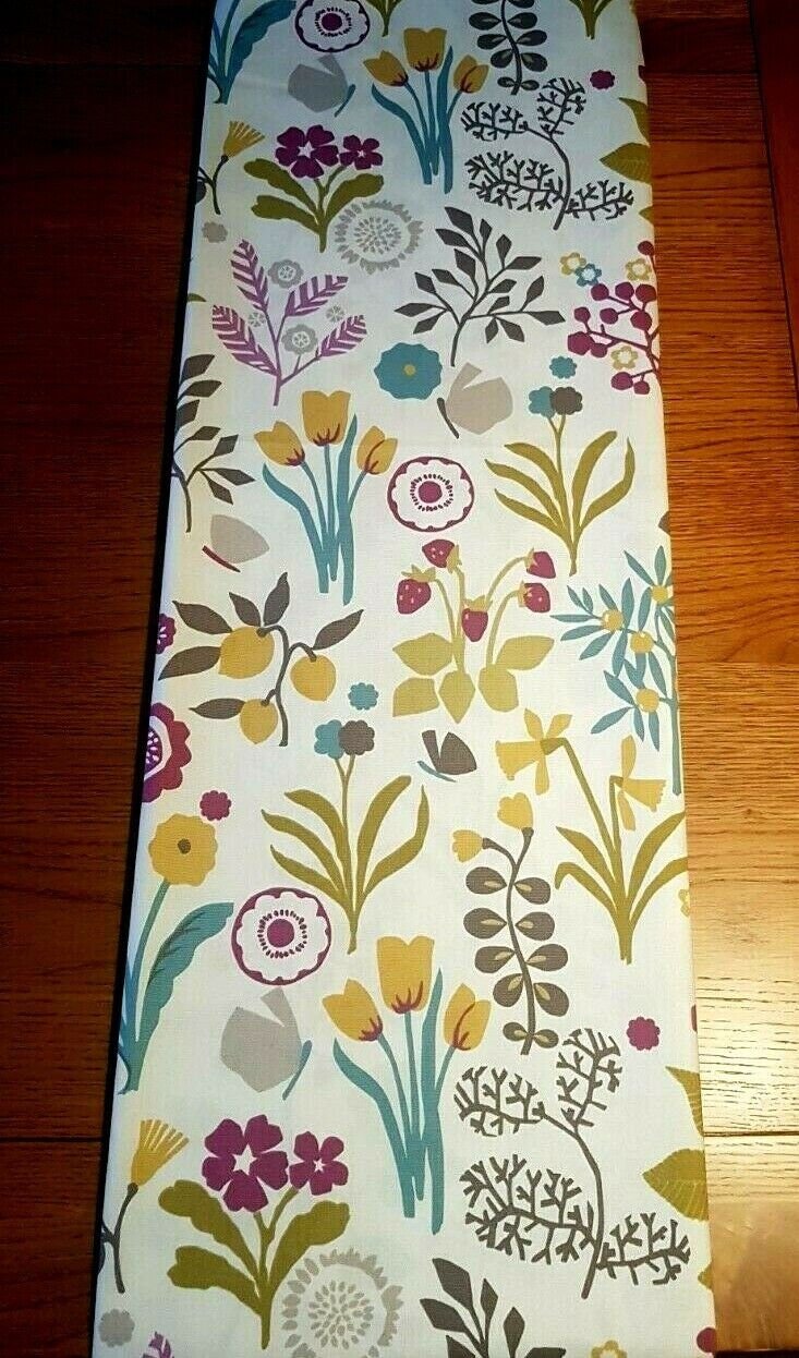 Cushion Cover Heather Olive Purple Green Floral Design 10" 12" 14" 16" 17" 18" 20" 22" 24" 26" Clarke & Clarke Frida Handmade 100% Cotton - CushionCoverAndDecor