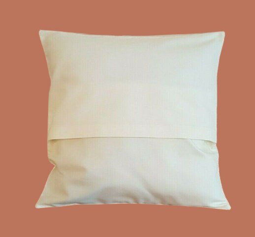 Cushion Cover Stags Head Rustic Taupe Beige Design , Christmas Pillow Cover 10" 12" 14" 16" 17" 18" 20" 22" 24" 26" Handmade 100% Cotton - CushionCoverAndDecor