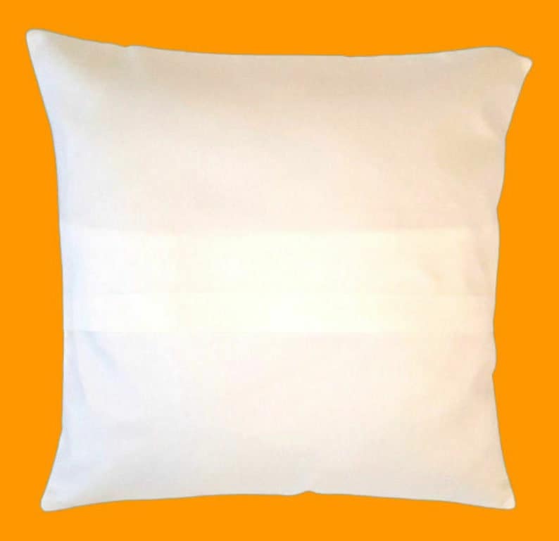 Decorative Pillow Cushion Cover Scandi Sprig Tangerine Orange Grey Design 12" 14" 16" 17" 18" 20" 22" 24" 26" Handmade 100% Cotton - CushionCoverAndDecor