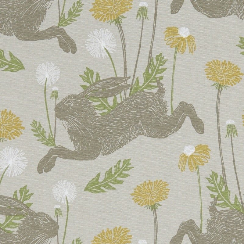 Easter Tablecloth , Napkin March Hare Bunny Design 100% Cotton Handmade - CushionCoverAndDecor
