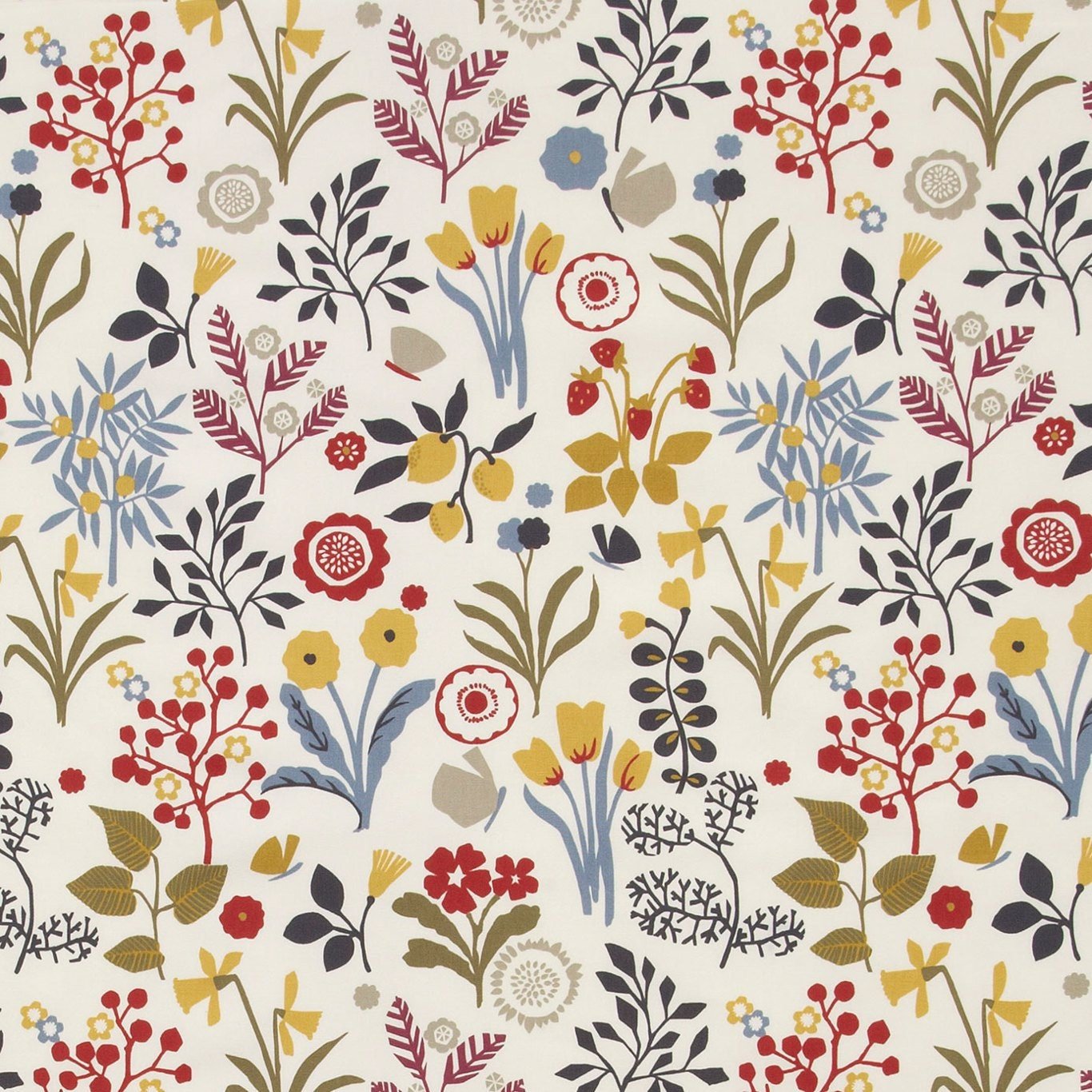 Floral Fabric Napkins , Cotton Napkins , Set Of Floral Napkins , Fabric Napkin Set , Tableware , Summer Table Linen , Cloth Napkins - CushionCoverAndDecor