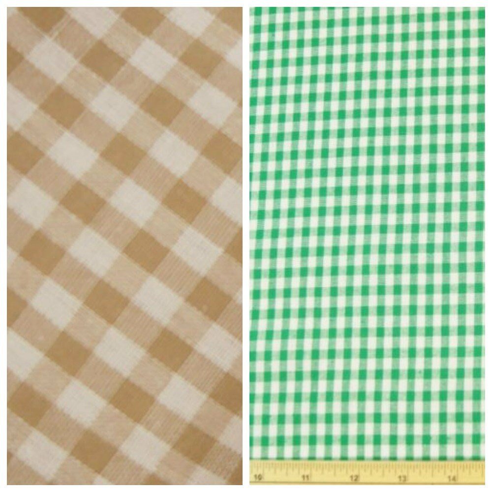 Gingham Tablecloth , Gingham Napkins , Pink Gingham Tablecloth , Blue Tablecloth , Red Gingham Tablecloth 100% Cotton Handmade - CushionCoverAndDecor