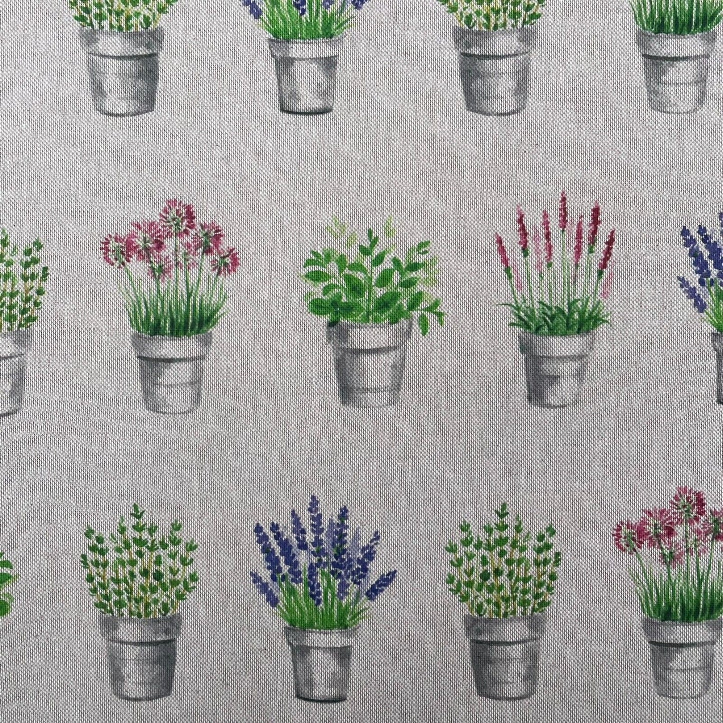 Flower Pots Tablecloth , Mother's Day Gift , Round Tablecloth , Oval Tablecloth , Rectangle Square Tablecloth UK