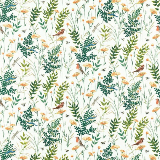 Gardenia Summer Garden Birds Dragonfly Bee Tablecloth , Round Tablecloth , Square Tablecloth , Rectangle Square Tablecloth UK