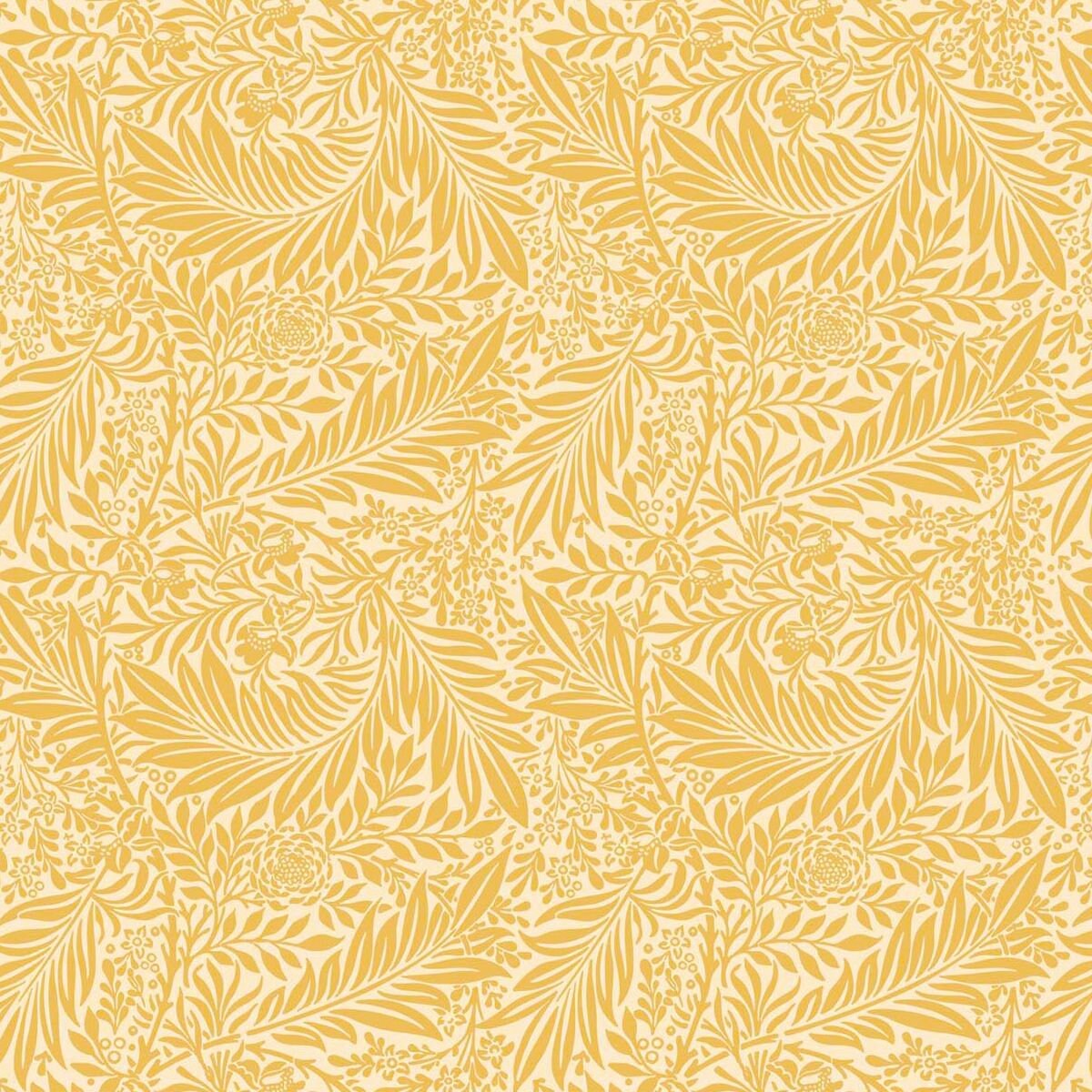 William Morris Larkspur Ochre Yellow Tablecloth , Rectangle Tablecloth , William Morris Tablecloth , Round Tablecloth , Oval Tablecloth