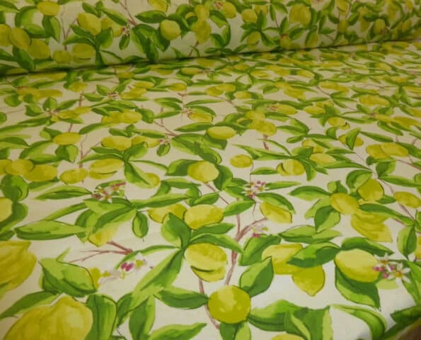 Lemons Sorrento Tablecloth , Blossom Floral Flowers Tablecloth , Round Tablecloth , Square Tablecloth , Rectangle Square Tablecloth UK