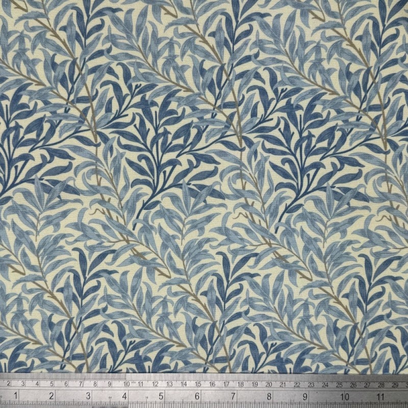 Round Coated Tablecloth William Morris Willow Bough , Water Resistant Tablecloths , Outdoor Tablecloth , Round Oval Rectangle Tablecloth