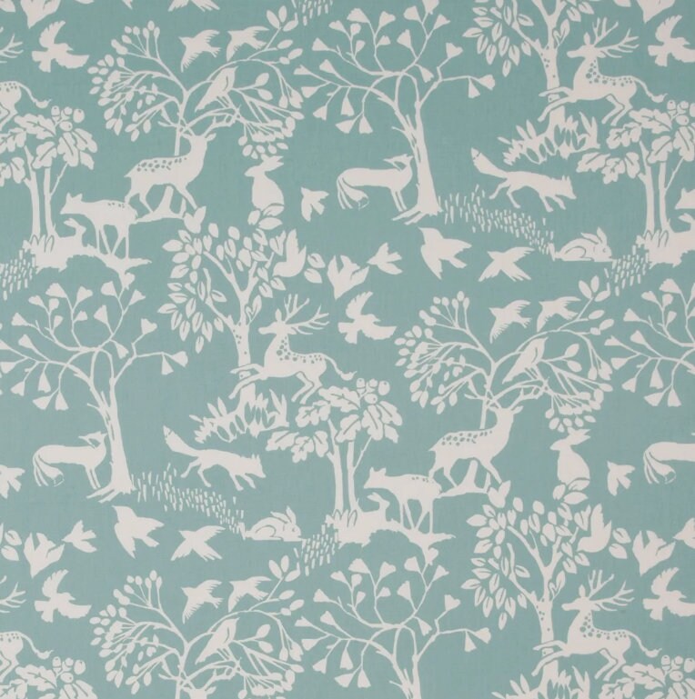 Vilda Wilderness Woodland Animals Tablecloth, Round Tablecloth , Square Tablecloth , Beige Tablecloth , Rectangle Square Tablecloth UK