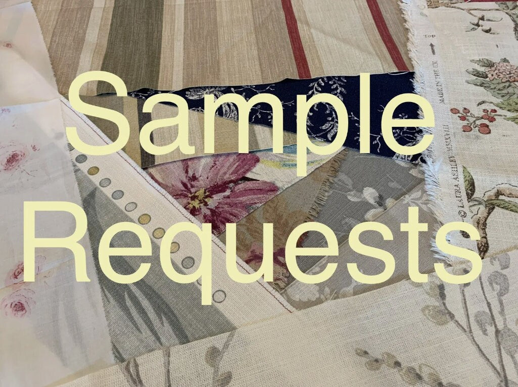 Fabric Sample Swatch Request