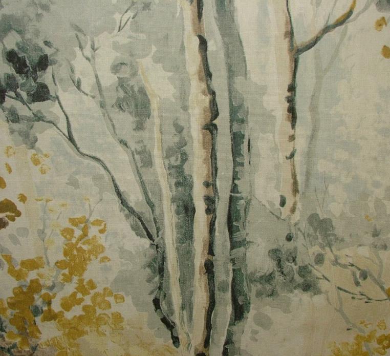 Silver Birch Trees Shadow Tablecloth , Trees Shadow Grey Tablecloth , Round Tablecloth , Square Tablecloth , Tablecloth UK