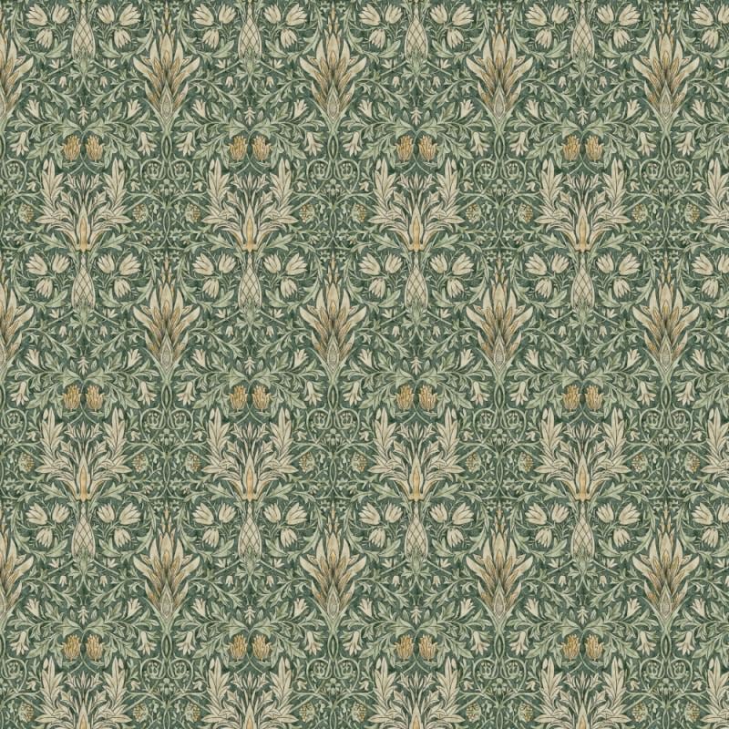 William Morris Coated Tablecloth Snakeshead Forest , Water Resistant Teflon Coated Table Cloth , Round Oval Rectangle Tablecloth
