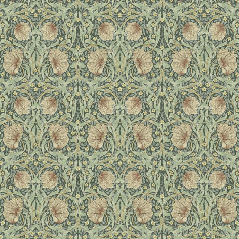 William Morris Pimpernel Tablecloth: Teflon Coated Cotton, Water Resistant