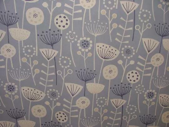 Scandi Floral Fabric Placemats , Floral Cotton Napkins, Fryetts Bergen Cotton Placemat , Table Linen Dining Table Mats