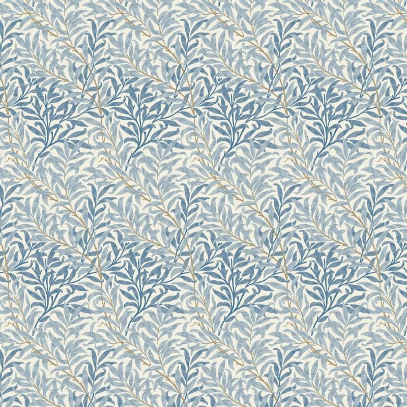 William Morris Table Runner Willow Bough Azure Blue , Cotton Napkins , Handmade UK
