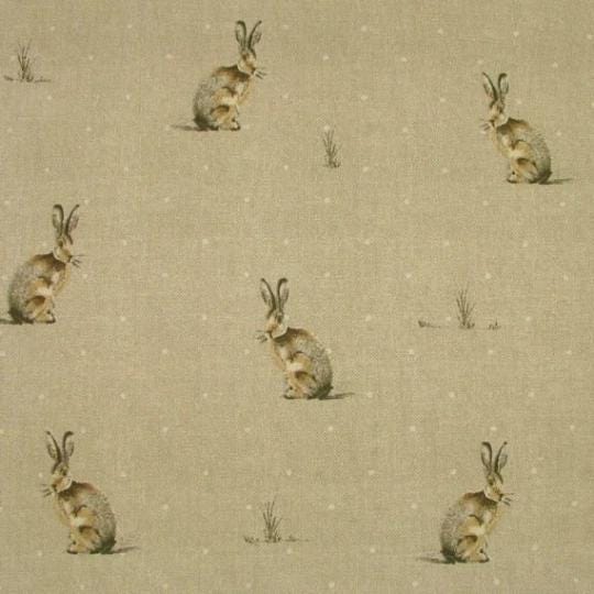 Hartley Hare Table Runner , Hare Natural Beige Table Runner , Table Decoration , Various Size