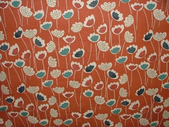 Scandi Floral Tablecloth , Flowers Tulip Table cloth