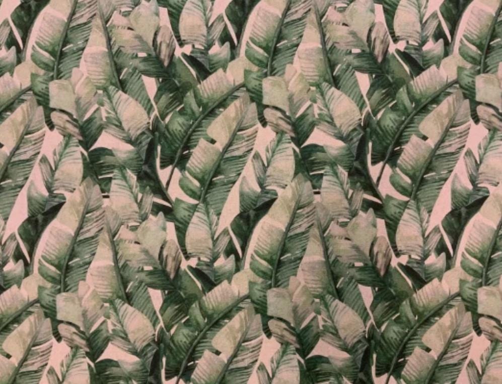 Tropical Green Leaf Paradise Tablecloth , Palm Leaf Table Cloth , Round Oval Rectangle , Handmade UK