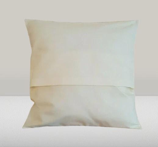 William Morris Cushion Cover Orchid Tourmaline Natural, Floral Throw Pillow, Handmade UK