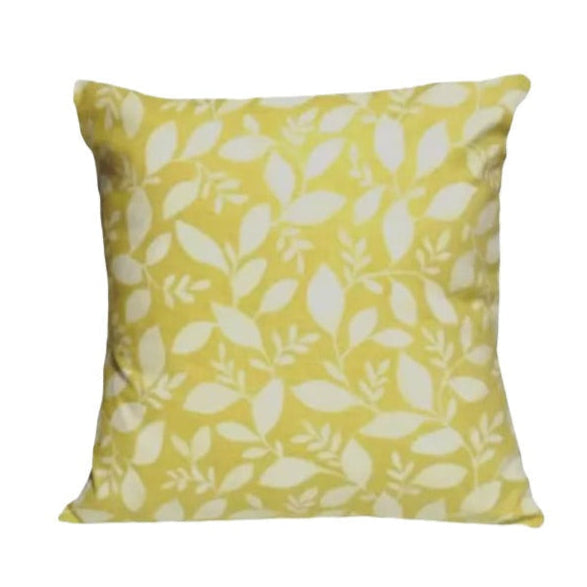 Fryetts Rene Ochre Pale Yellow Cushion Cover