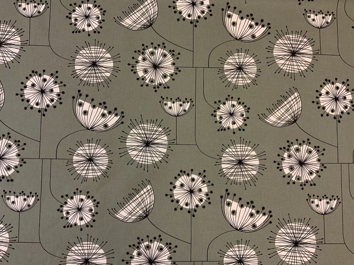 MissPrint Dandelion Mobile French Grey Cushion Cover , Floral Pillow , Grey Cushion Cover , Dandelion Cushion , Cushion Cover UK - CushionCoverAndDecor