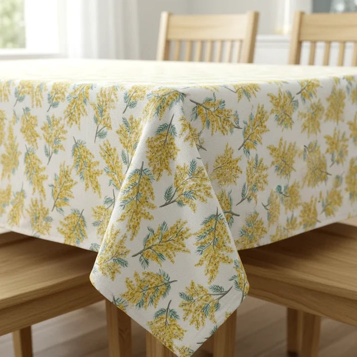 Cath Kidston Mimosa Blossom Citrine Tablecloth
