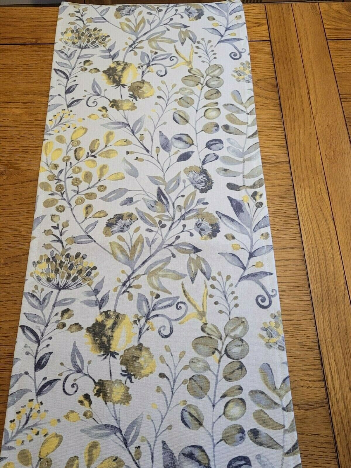 Table Runner Ashley Wilde Whitwell Buttercup Floral Design 36" 48" 54" 60" 64" 72" 84" 96" 104" Handmade - CushionCoverAndDecor