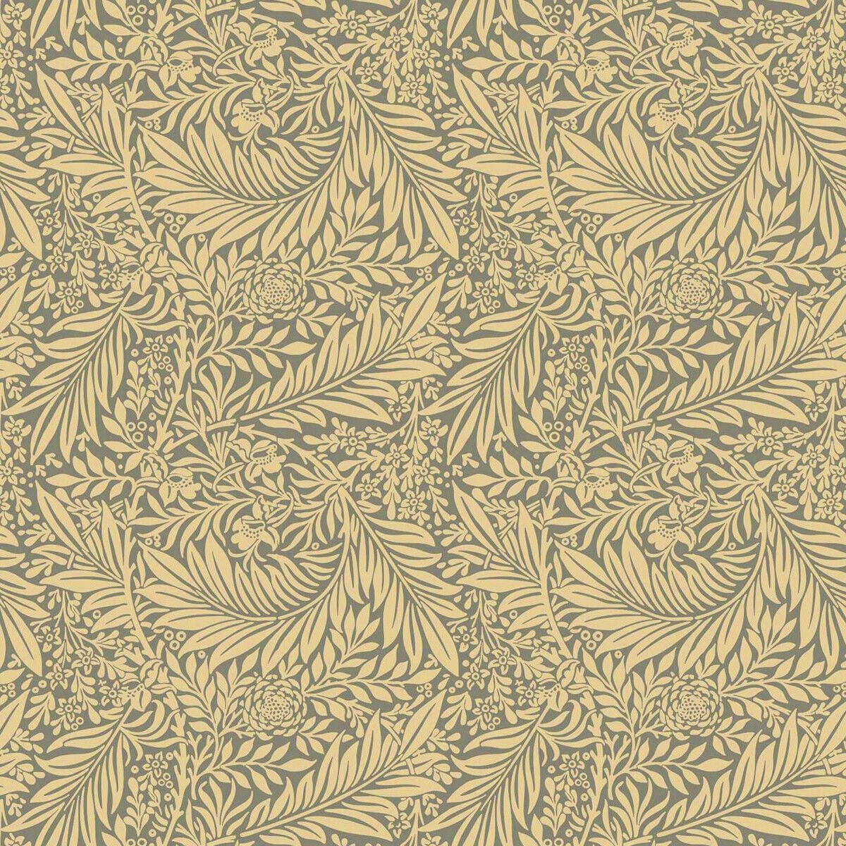 Tablecloth William Morris Larkspur Floral Leaf Design , Tablecloth UK - CushionCoverAndDecor