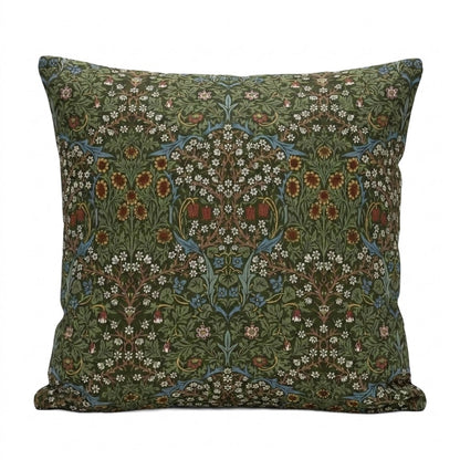 William Morris Blackthorne Forest Cushion Cover
