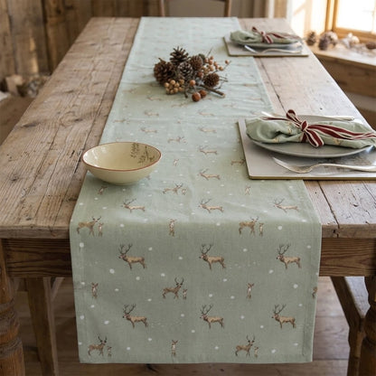 Sophie Allport Christmas Stags Table Runner