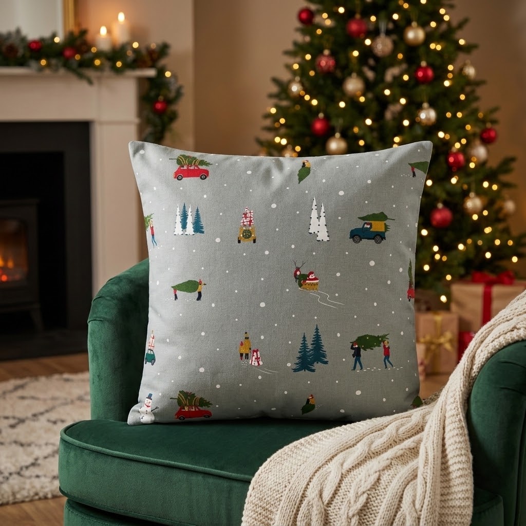 Sophie Allport Home For Christmas Kissenbezug