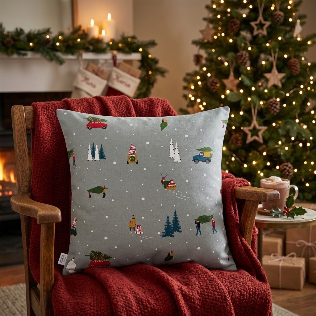 Sophie Allport Home For Christmas Kissenbezug