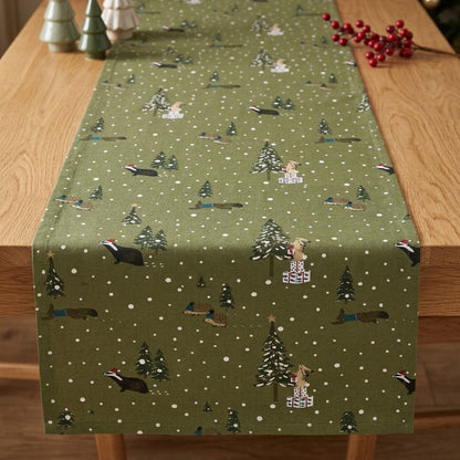 Sophie Allport Festive Forest Christmas Table Runner