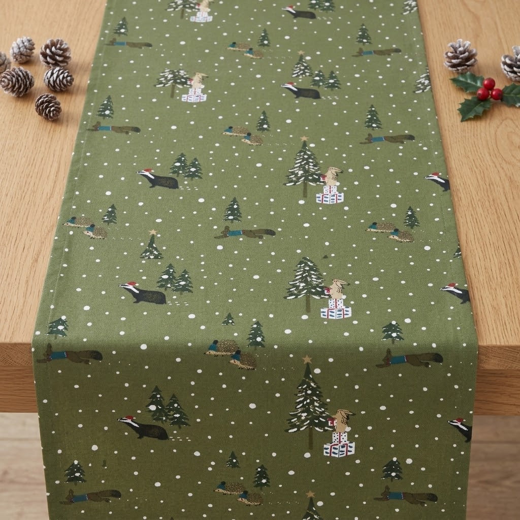 Sophie Allport Festive Forest Christmas Table Runner