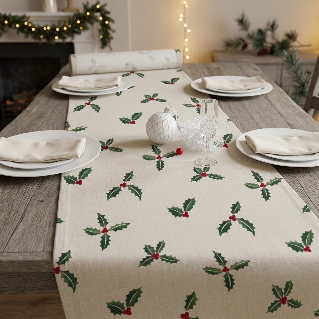 Sophie Allport Tischläufer „Zuhause zu Weihnachten“