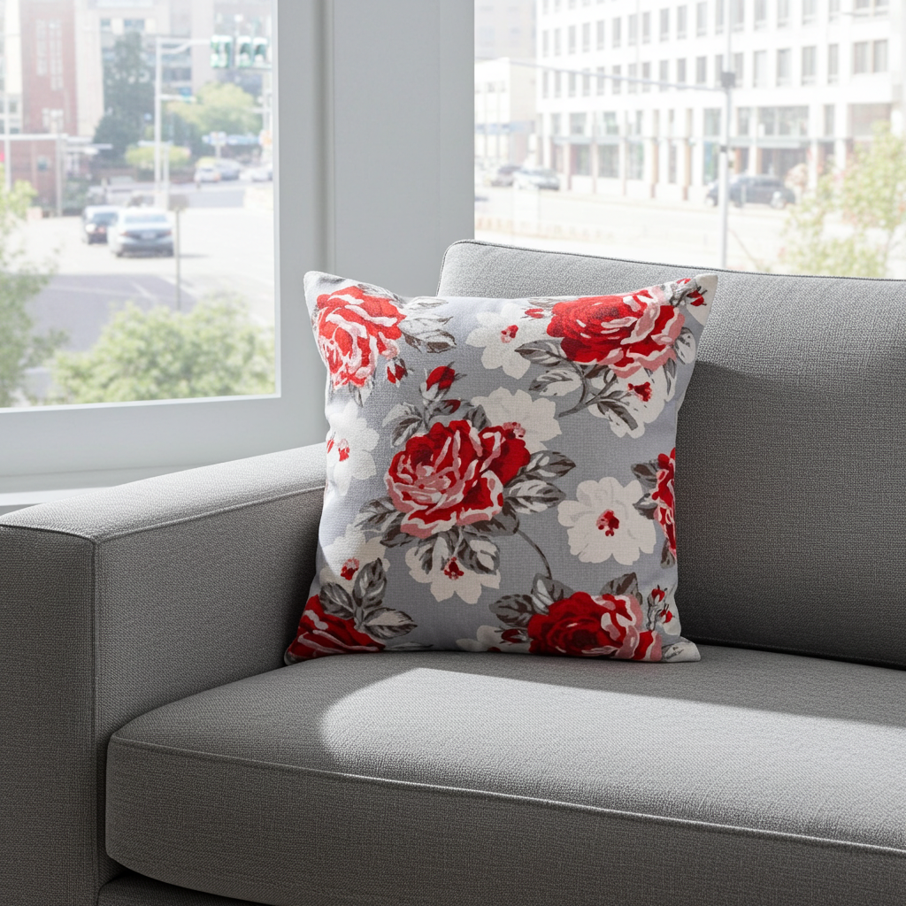 Cath Kidston Rose Bloom Multi Cushion Cover