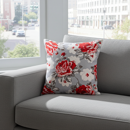 Cath Kidston Rose Bloom Multi Cushion Cover
