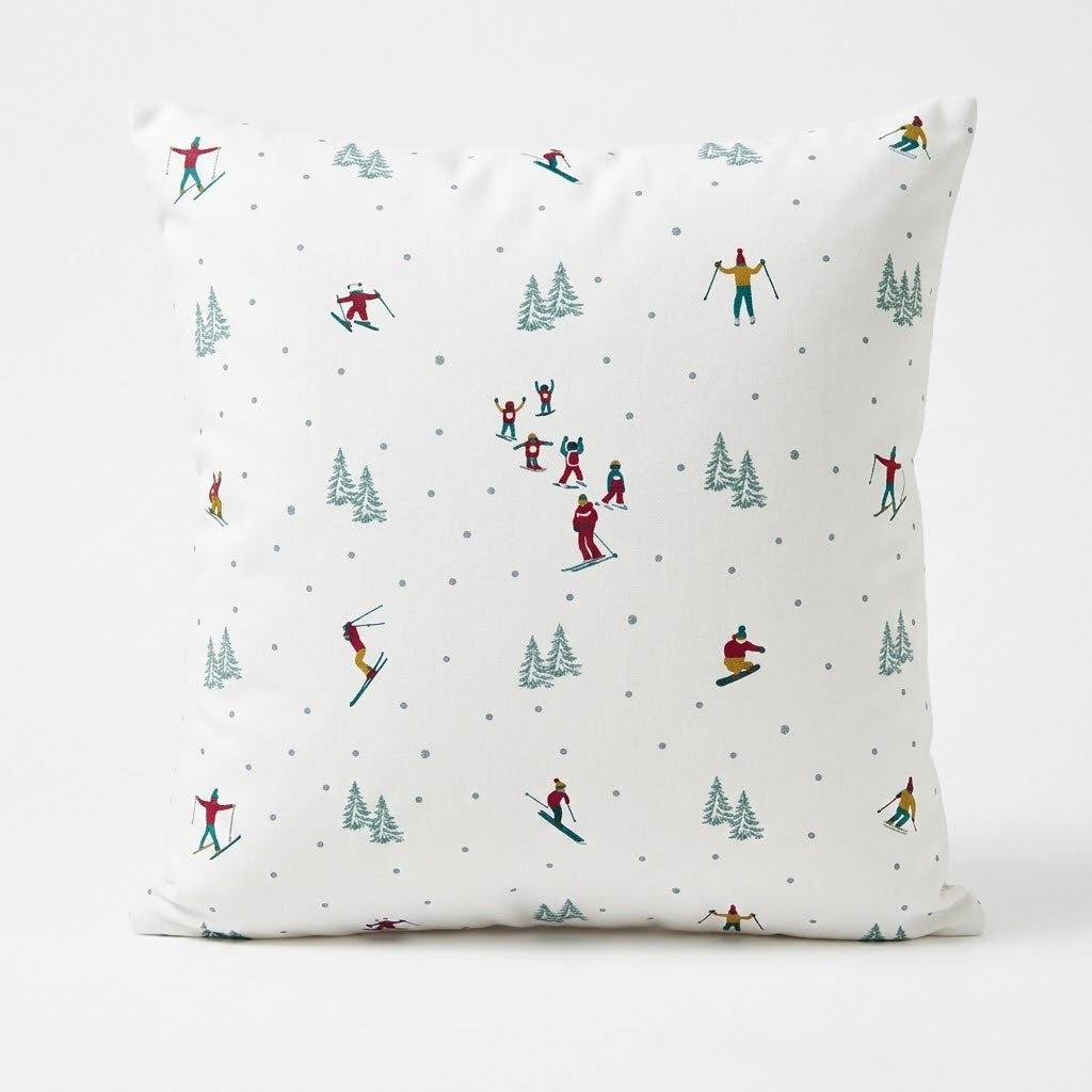 Sophie Allport Skiing Cushion Cover