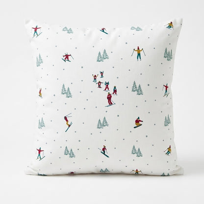 Sophie Allport Skiing Cushion Cover