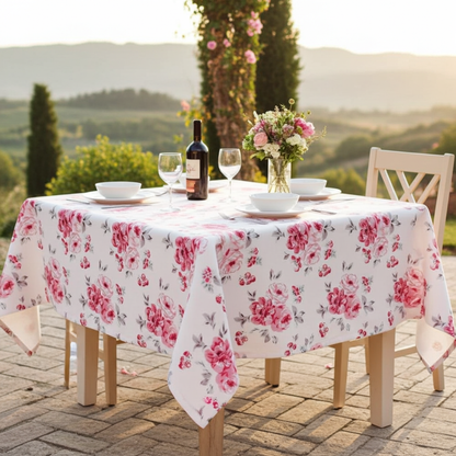 Cath Kidston Brampton Bunch Raspberry Tablecloth