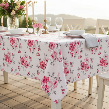 Cath Kidston Brampton Bunch Raspberry Tablecloth