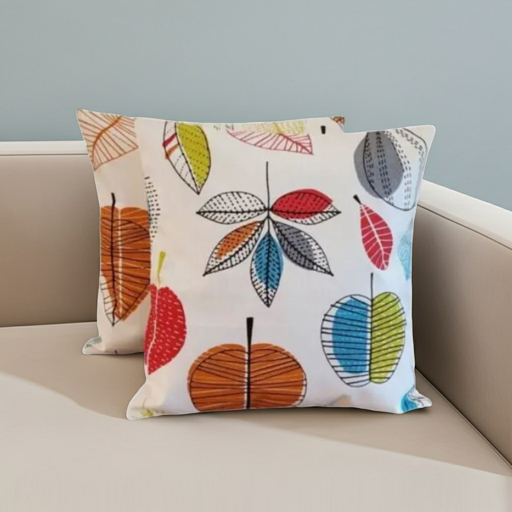 Maple Leaf Apple Cinnamon Cushion Cover