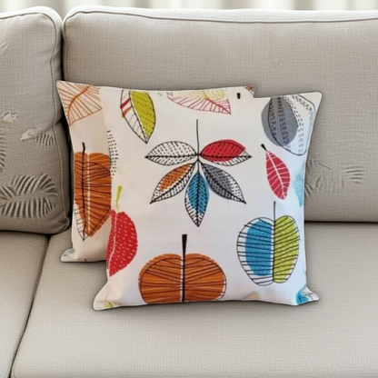 Maple Leaf Apple Cinnamon Cushion Cover