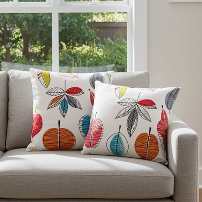 Maple Leaf Apple Cinnamon Cushion Cover