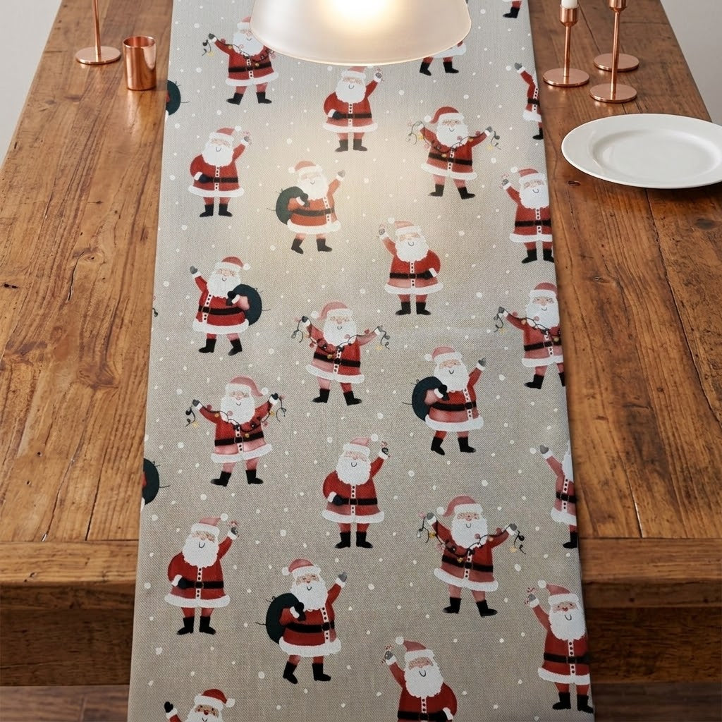 Father Christmas Santa Table Runner