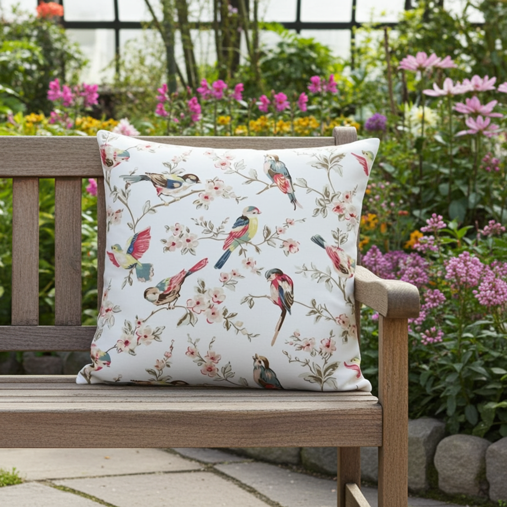 Cath Kidston British Birds Cushion Cover