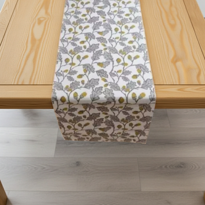 Acorn Trail Autumn Fall Table Runner